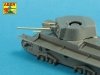 Aber 48L-31 German 3,7 cm KwK A 7 L/42 tank gun barrel for Pz.Kpfw. 38(t) (1:48)